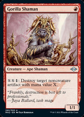 Gorilla Shaman (Foil Etched) [Modern Horizons 2] | Fandemonia Ltd