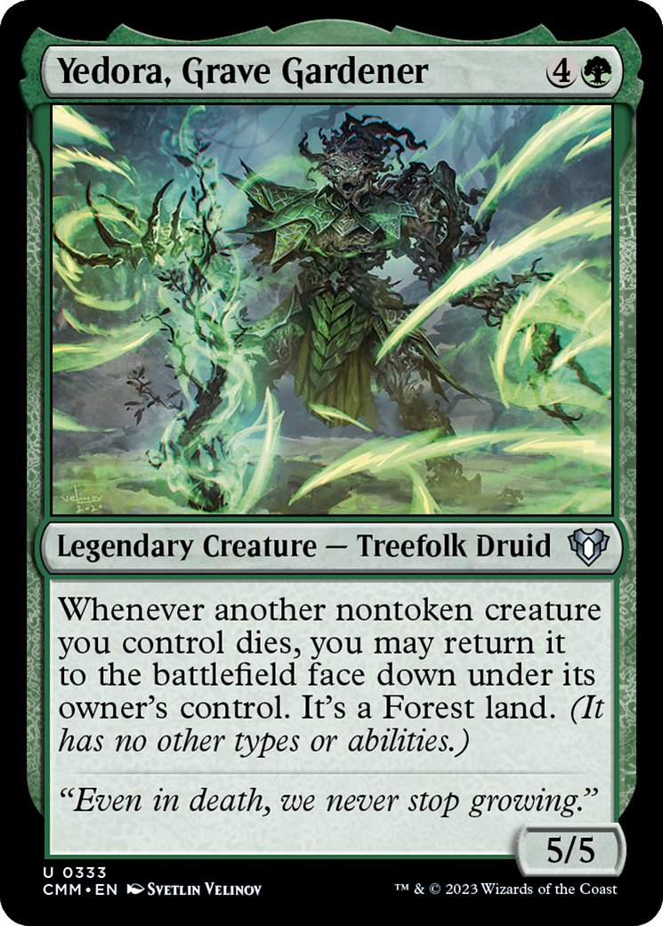 Yedora, Grave Gardener [Commander Masters] | Fandemonia Ltd