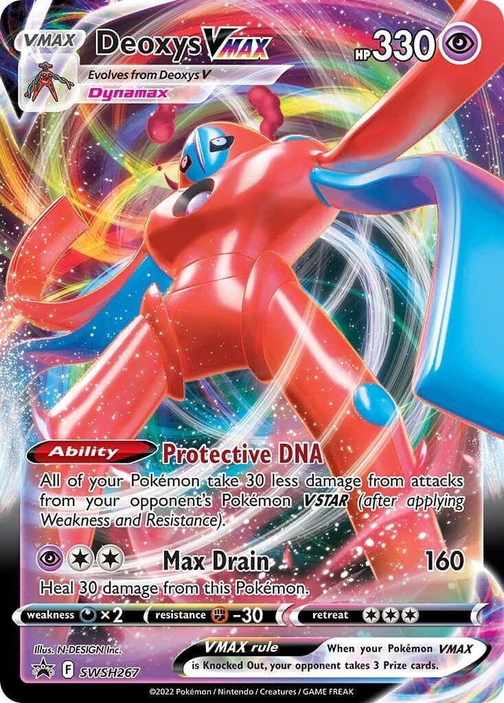 Deoxys VMAX (SWSH267) [Sword & Shield: Black Star Promos] | Fandemonia Ltd