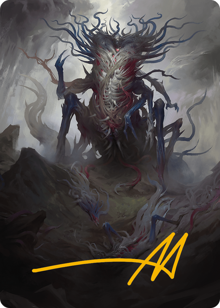 Azlask, the Swelling Scourge Art Card (Gold-Stamped Signature) [Modern Horizons 3 Art Series] | Fandemonia Ltd