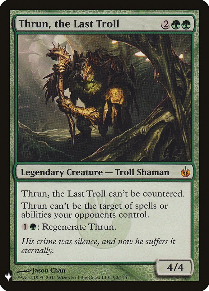 Thrun, the Last Troll [Mystery Booster] | Fandemonia Ltd