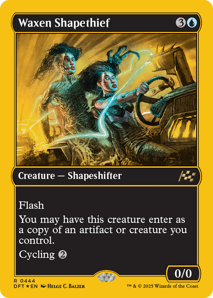 Waxen Shapethief (First-Place Foil) [Aetherdrift] | Fandemonia Ltd