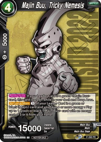 Majin Buu, Tricky Nemesis (P-398) [Promotion Cards] | Fandemonia Ltd