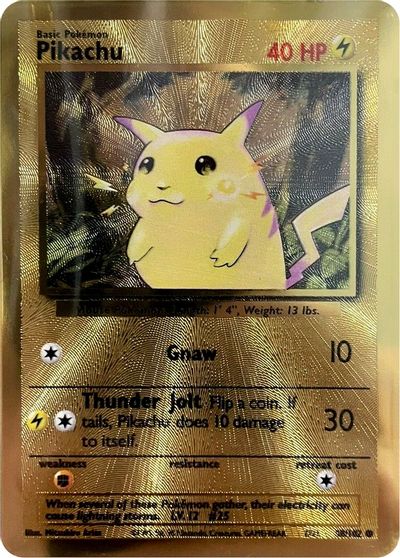 Pikachu (58/102) (Celebrations Metal Card) [Celebrations: 25th Anniversary] | Fandemonia Ltd