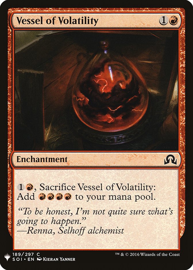 Vessel of Volatility [Mystery Booster] | Fandemonia Ltd