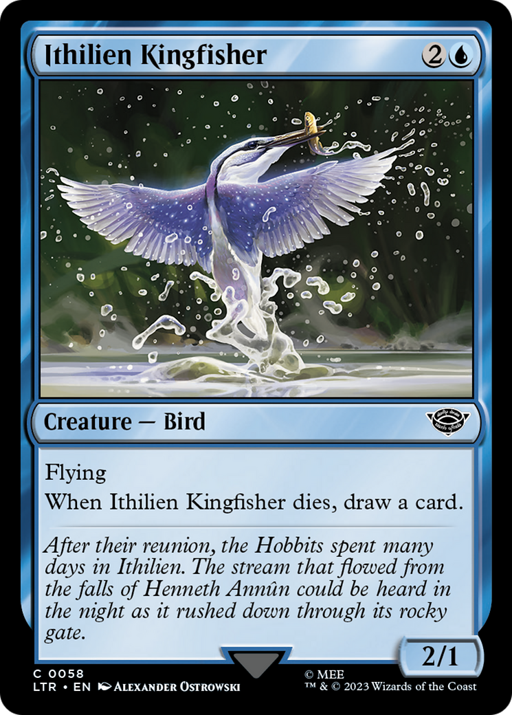 Ithilien Kingfisher [The Lord of the Rings: Tales of Middle-Earth] | Fandemonia Ltd