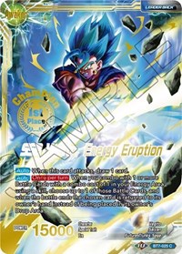 Son Goku & Vegeta // SSB Vegito, Energy Eruption (Championship Final 2019) (1st Place) (BT7-025_PR) [Tournament Promotion Cards] | Fandemonia Ltd