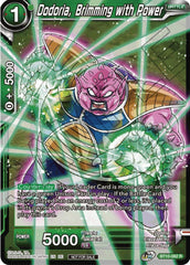 Dodoria, Brimming with Power (Championship Selection Pack 2023 Vol.1) (BT10-082) [Tournament Promotion Cards] | Fandemonia Ltd