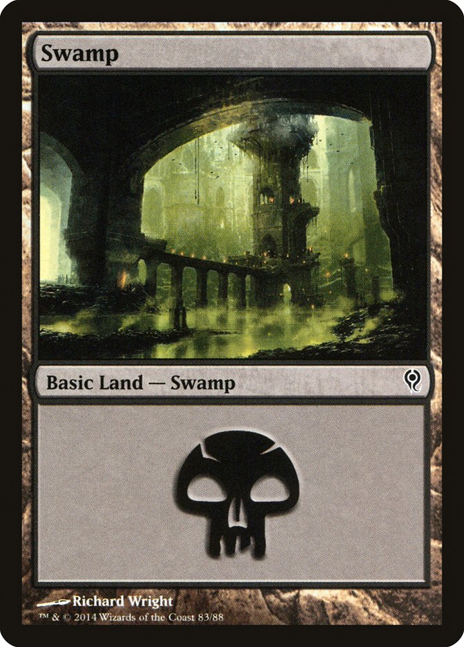 Swamp (83) [Duel Decks: Jace vs. Vraska] | Fandemonia Ltd