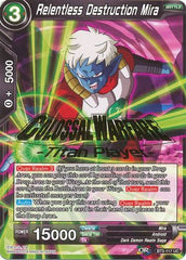 Relentless Destruction Mira (Titan Player Stamped) (BT3-117) [Tournament Promotion Cards] | Fandemonia Ltd