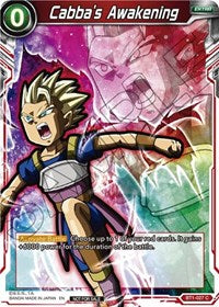 Cabba's Awakening (Event Pack 05) (BT1-027) [Promotion Cards] | Fandemonia Ltd