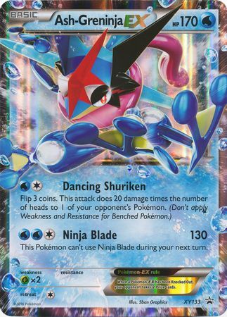 Ash-Greninja EX (XY133) (Jumbo Card) [XY: Black Star Promos] | Fandemonia Ltd