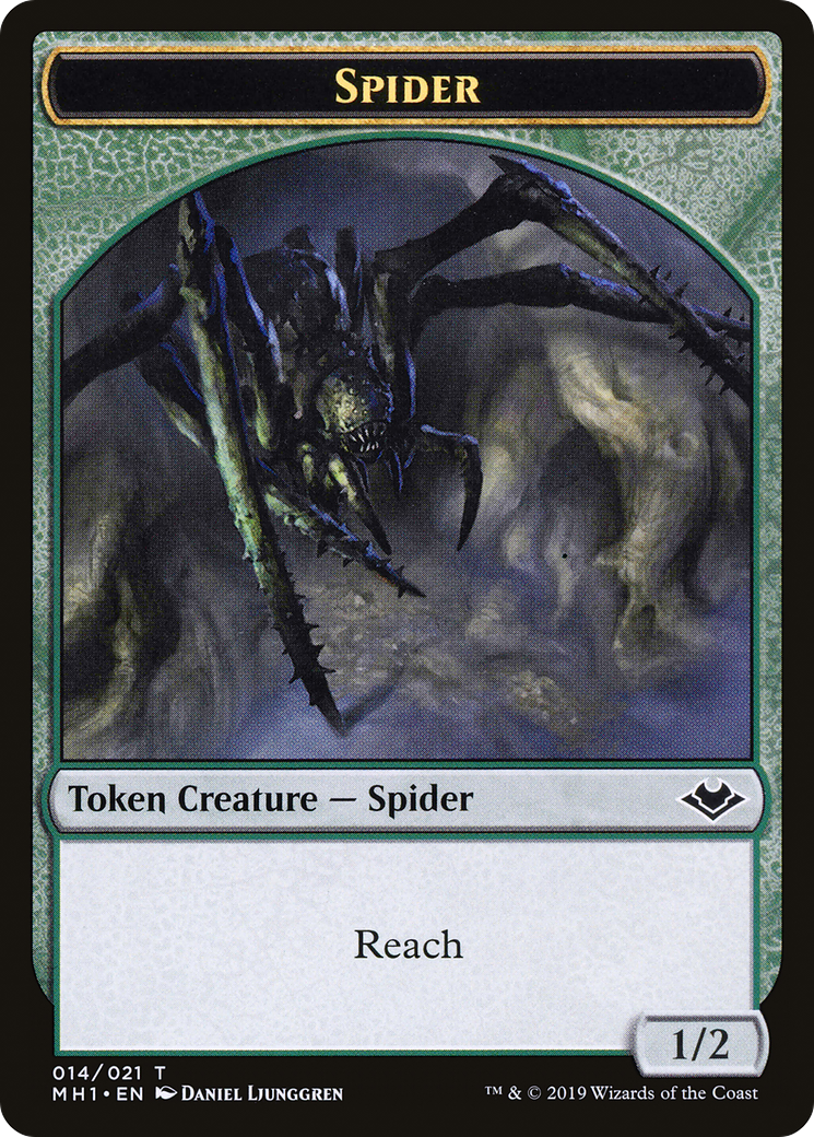 Shapeshifter // Spider Double-Sided Token [Modern Horizons Tokens] | Fandemonia Ltd