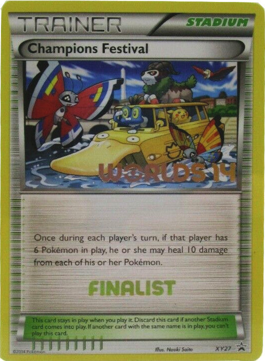 Champions Festival (XY27) (2014 Finalist) [XY: Black Star Promos] | Fandemonia Ltd