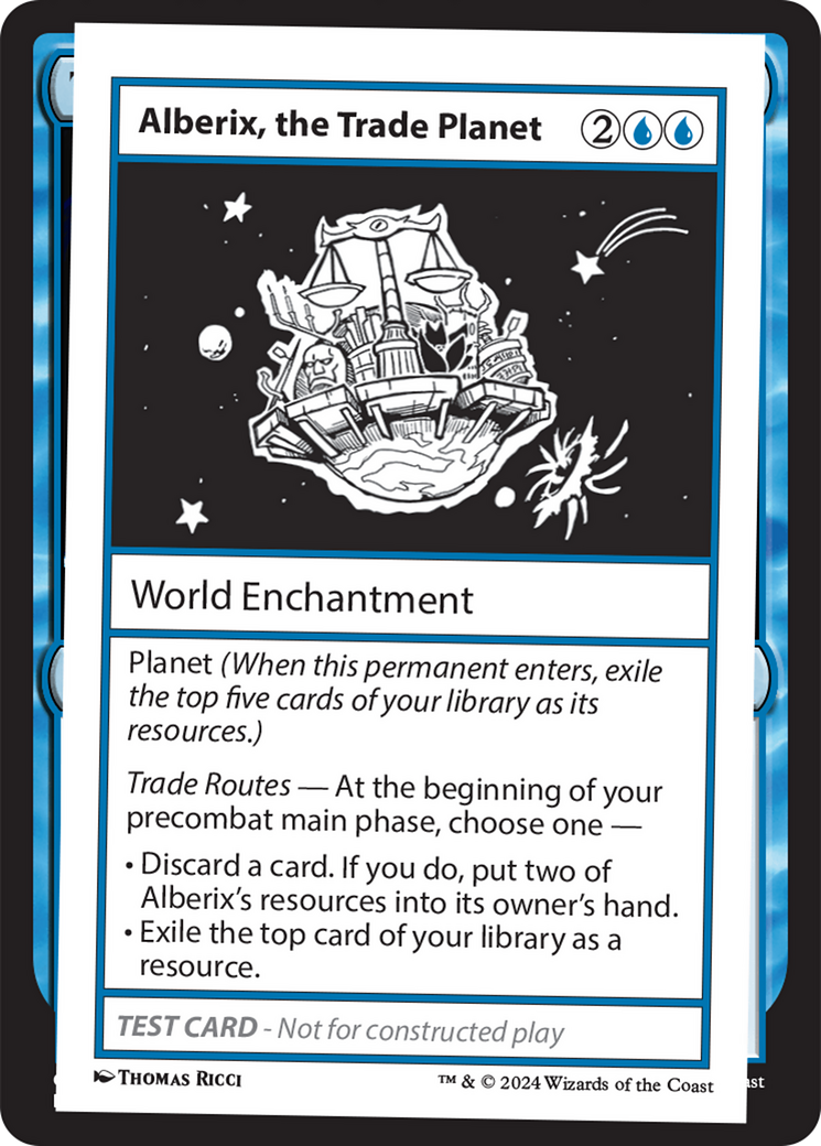 Alberix, the Trade Planet [Mystery Booster 2 Playtest Cards] | Fandemonia Ltd