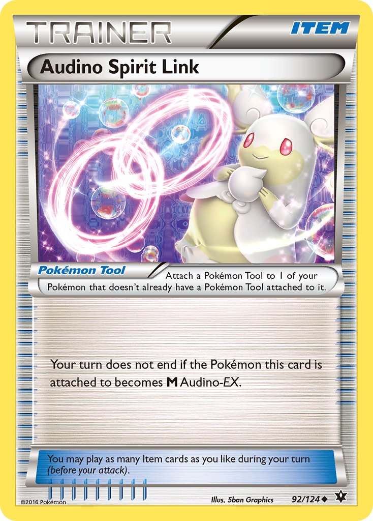 Audino Spirit Link (92/124) [XY: Fates Collide] | Fandemonia Ltd