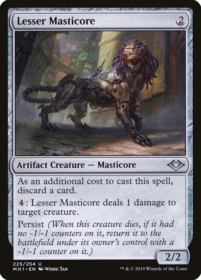 Lesser Masticore [Modern Horizons] | Fandemonia Ltd