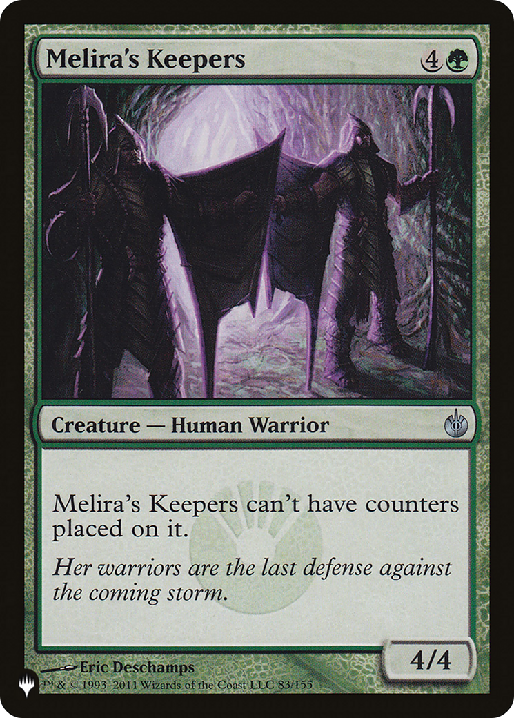 Melira's Keepers [The List] | Fandemonia Ltd