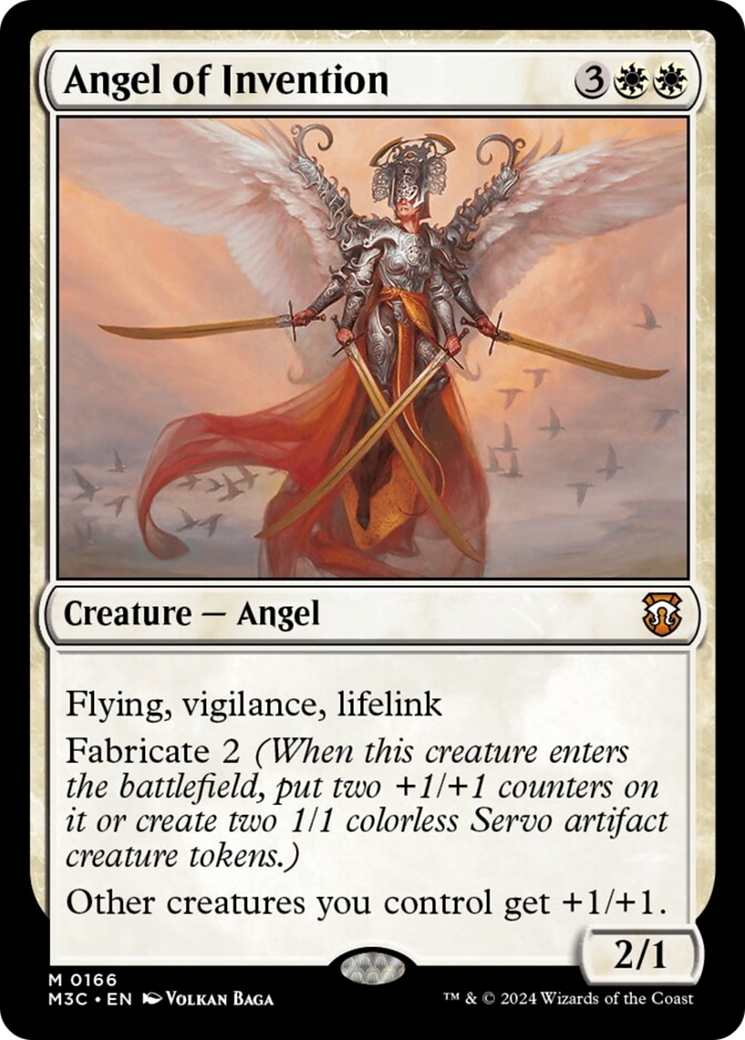 Angel of Invention (Ripple Foil) [Modern Horizons 3 Commander] | Fandemonia Ltd