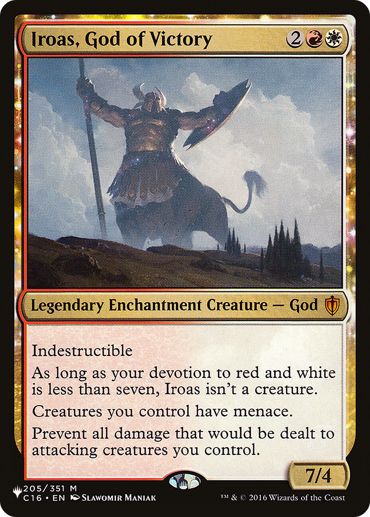 Iroas, God of Victory [The List Reprints] | Fandemonia Ltd