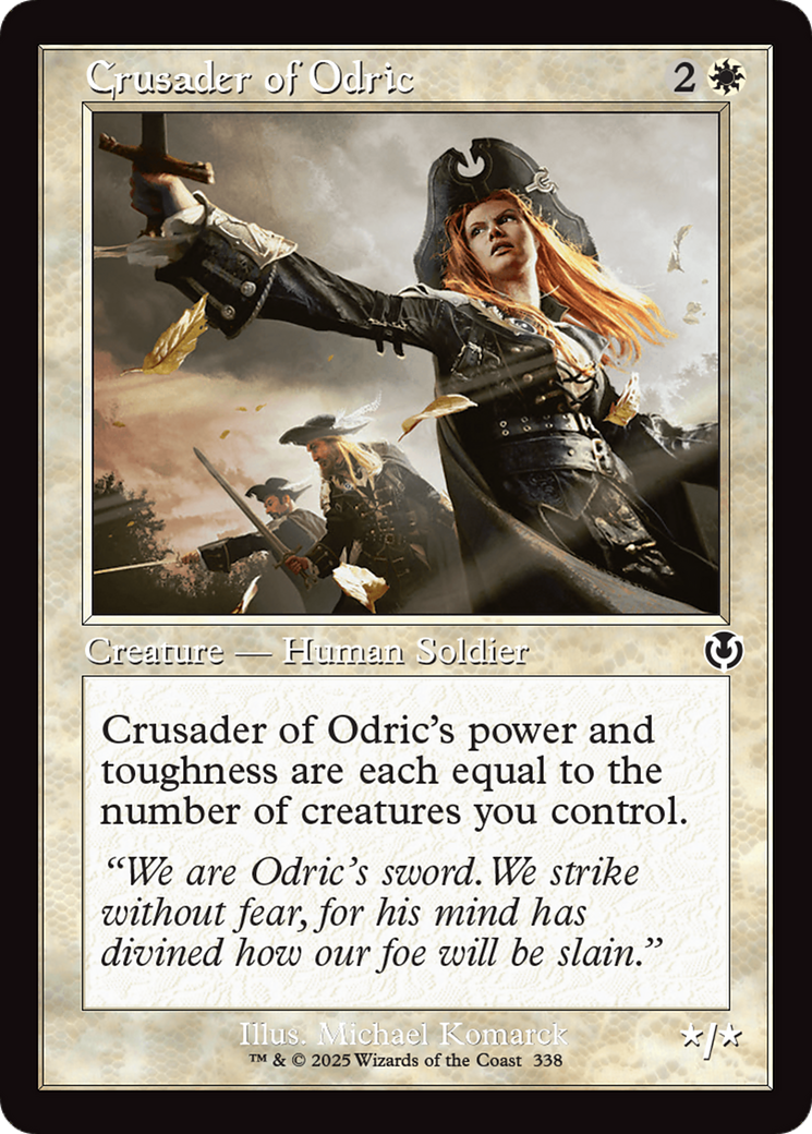 Crusader of Odric (Retro Frame) [Innistrad Remastered] | Fandemonia Ltd