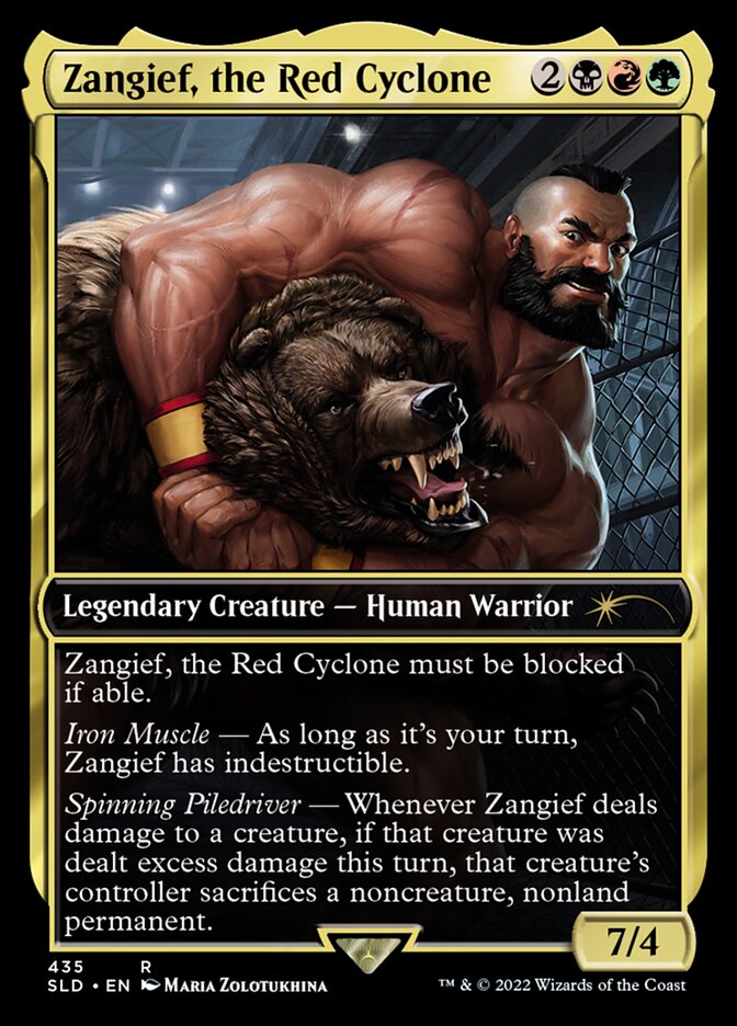 Zangief, the Red Cyclone [Secret Lair Drop Series] | Fandemonia Ltd