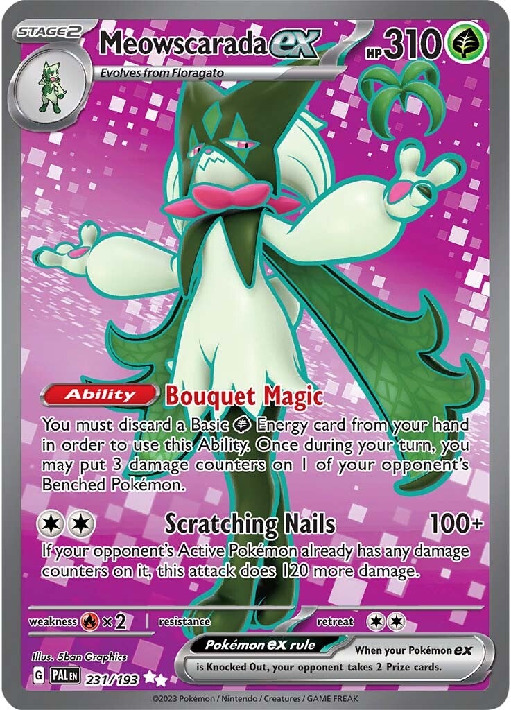 Meowscarada ex (231/193) [Scarlet & Violet: Paldea Evolved] | Fandemonia Ltd