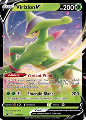 Virizion V (SWSH295) (Jumbo Card) [Sword & Shield: Black Star Promos] | Fandemonia Ltd