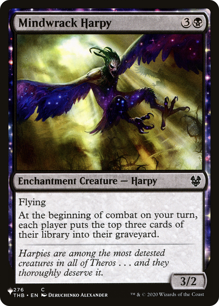 Mindwrack Harpy [The List Reprints] | Fandemonia Ltd