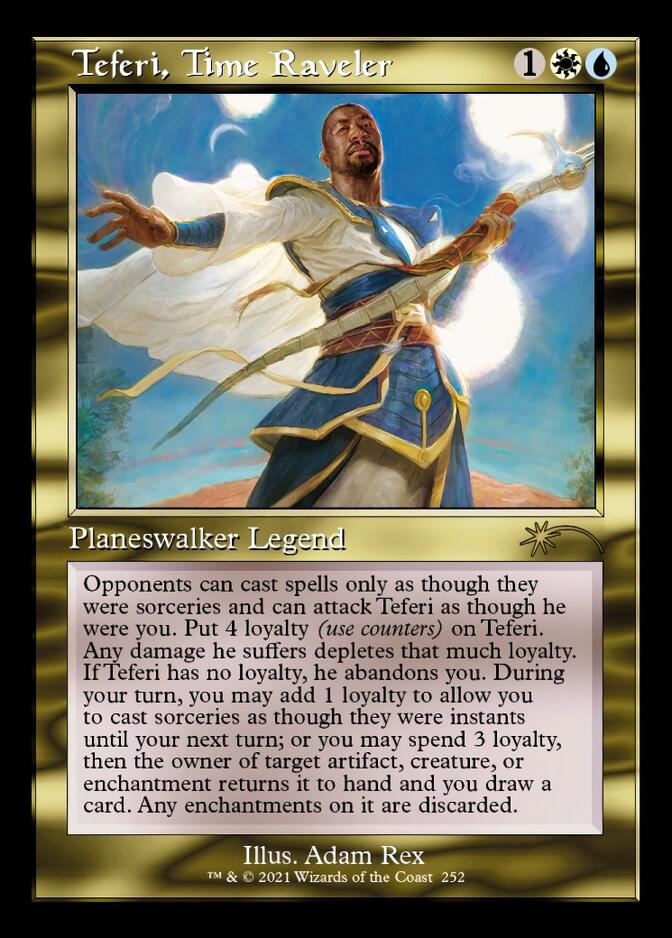 Teferi, Time Raveler (Retro) [Secret Lair Drop Series] | Fandemonia Ltd