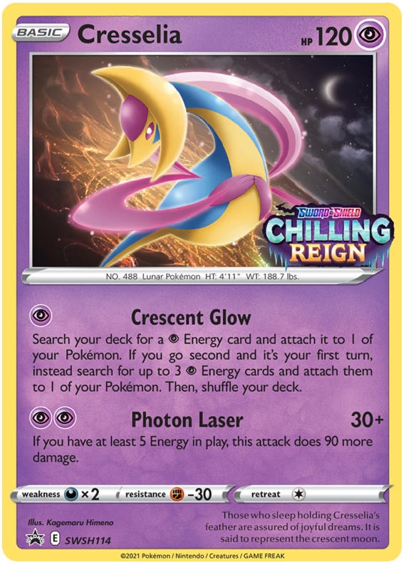 Cresselia (SWSH114) [Sword & Shield: Black Star Promos] | Fandemonia Ltd