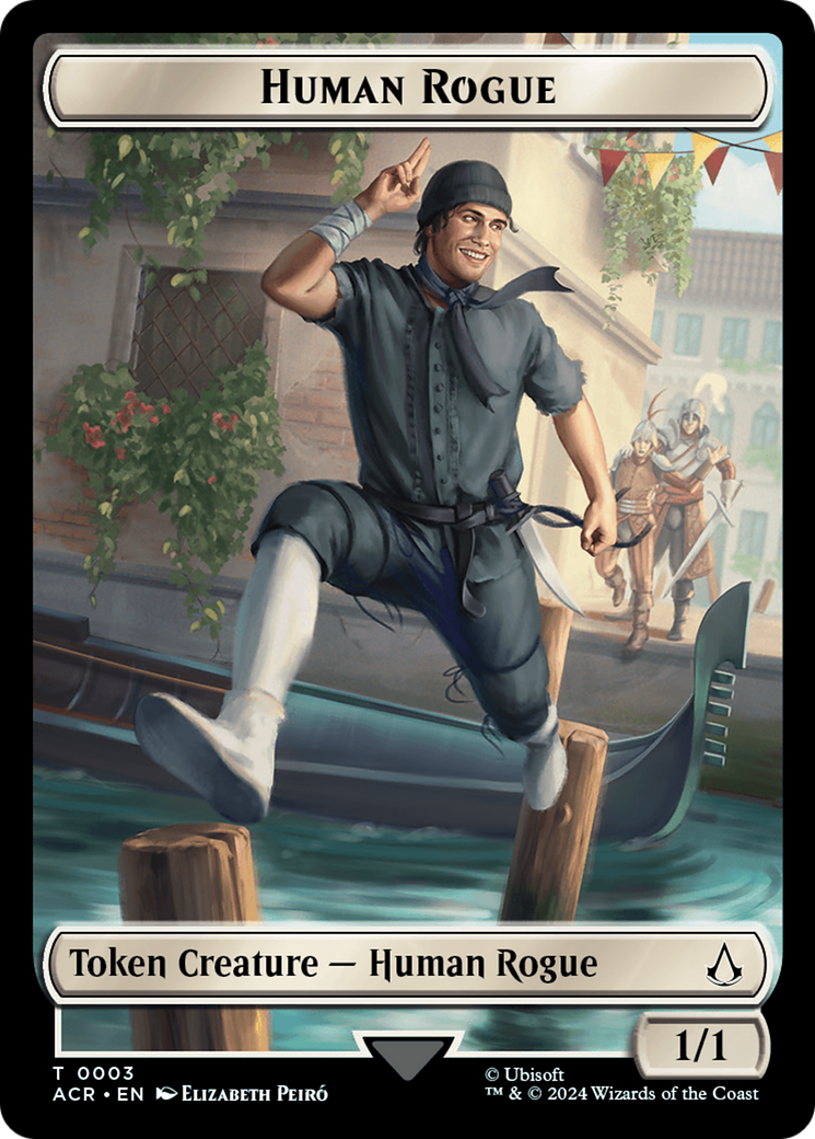 Human Rogue Token [Assassin's Creed Tokens] | Fandemonia Ltd