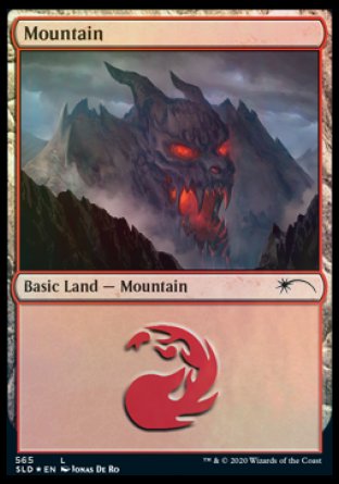 Mountain (Develish) (565) [Secret Lair Drop Promos] | Fandemonia Ltd