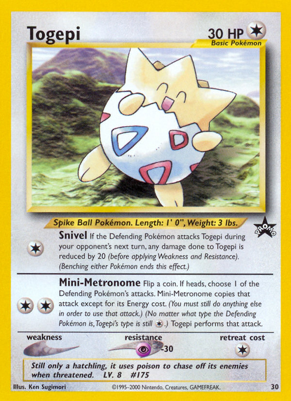 Togepi (30) [Wizards of the Coast: Black Star Promos] | Fandemonia Ltd