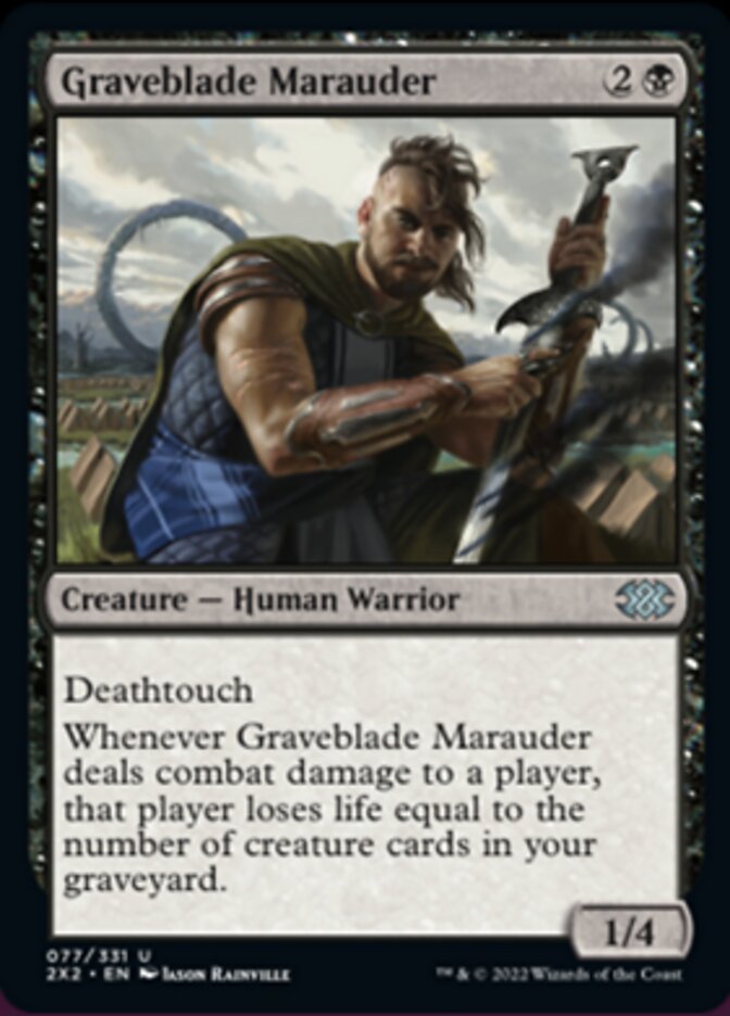 Graveblade Marauder [Double Masters 2022] | Fandemonia Ltd