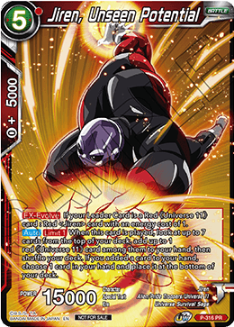 Jiren, Unseen Potential (P-316) [Tournament Promotion Cards] | Fandemonia Ltd