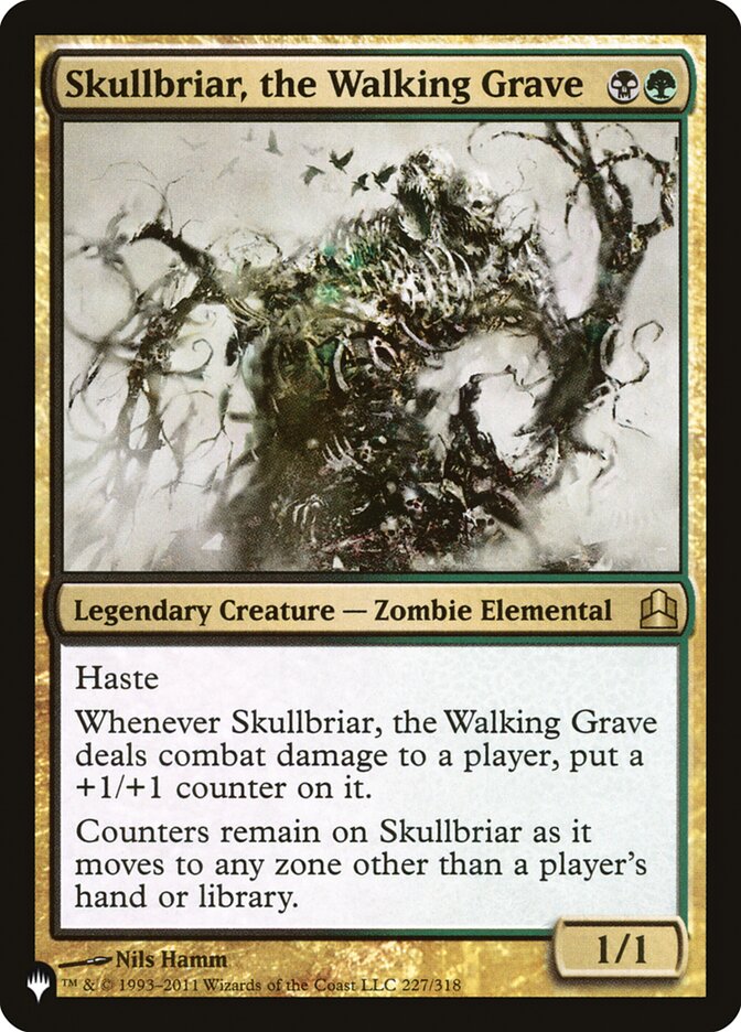 Skullbriar, the Walking Grave [The List] | Fandemonia Ltd