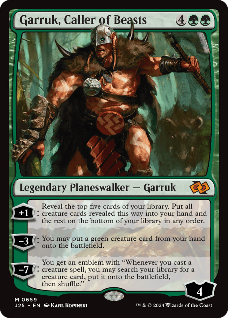 Garruk, Caller of Beasts [Foundations Jumpstart] | Fandemonia Ltd