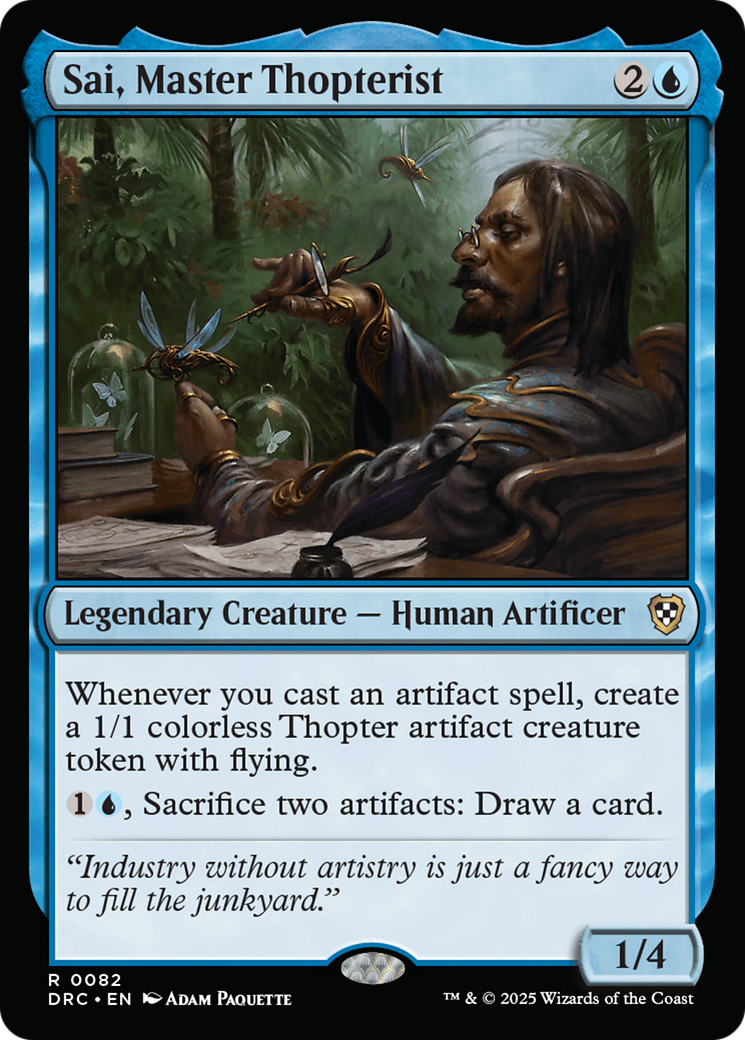 Sai, Master Thopterist [Aetherdrift Commander] | Fandemonia Ltd