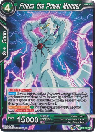 Frieza the Power Monger (BT10-087) [Rise of the Unison Warrior 2nd Edition] | Fandemonia Ltd