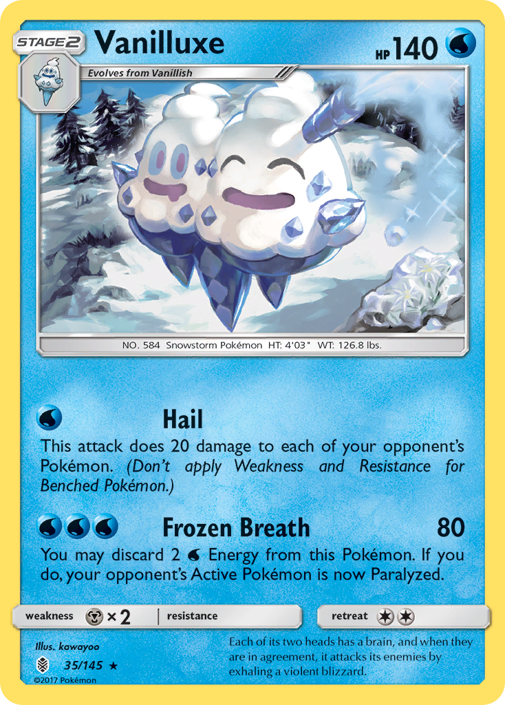 Vanilluxe (35/145) [Sun & Moon: Guardians Rising] | Fandemonia Ltd