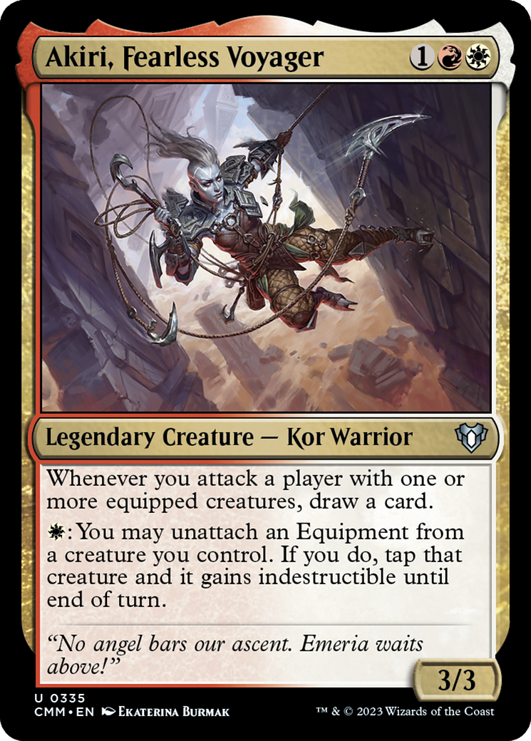 Akiri, Fearless Voyager [Commander Masters] | Fandemonia Ltd