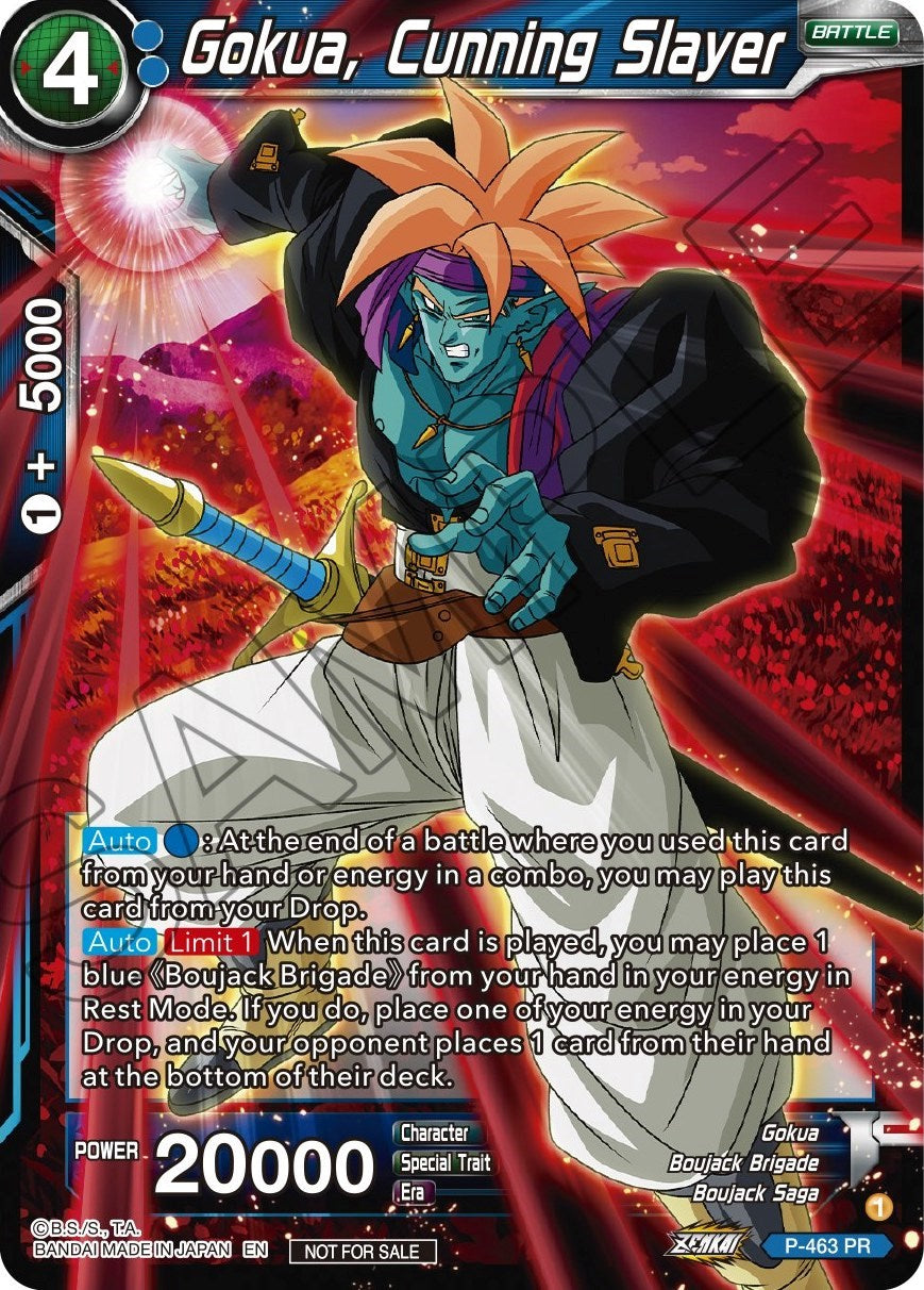 Gokua, Cunning Slayer (Z03 Dash Pack) (P-463) [Promotion Cards] | Fandemonia Ltd