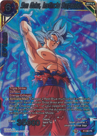 Son Goku, Instincts Surpassed (P-198) [Promotion Cards] | Fandemonia Ltd