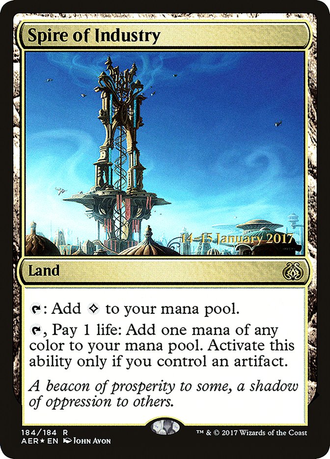 Spire of Industry [Aether Revolt Prerelease Promos] | Fandemonia Ltd