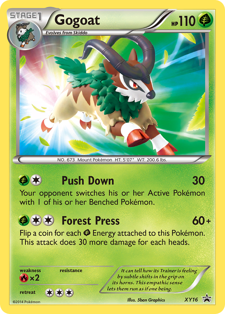 Gogoat (XY16) [XY: Black Star Promos] | Fandemonia Ltd