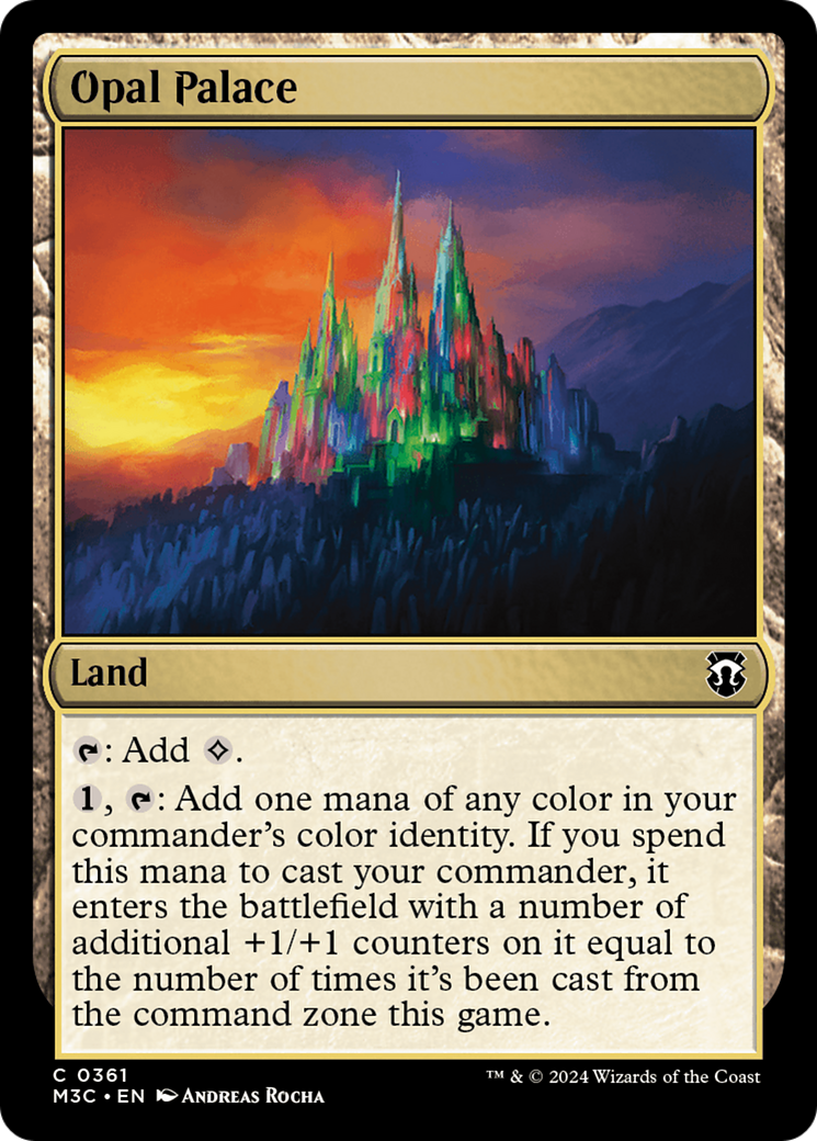 Opal Palace (Ripple Foil) [Modern Horizons 3 Commander] | Fandemonia Ltd