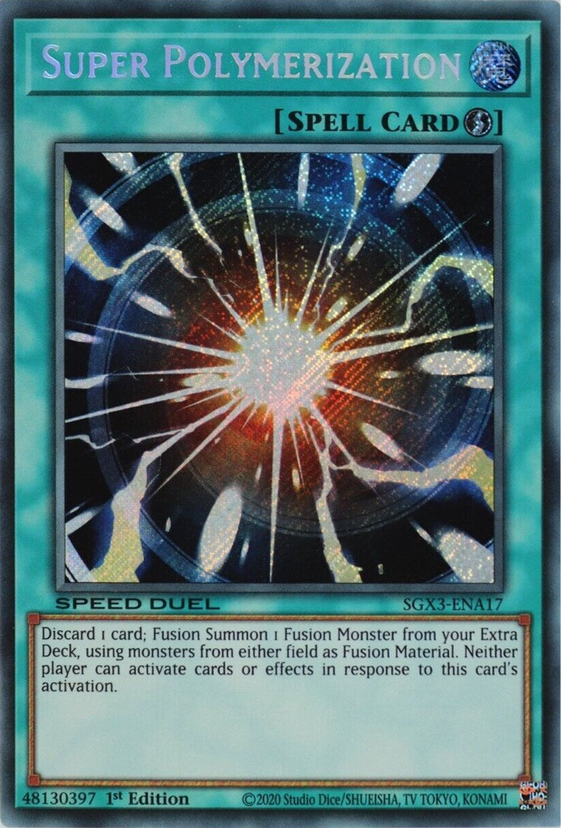 Super Polymerization [SGX3-ENA17] Secret Rare | Fandemonia Ltd