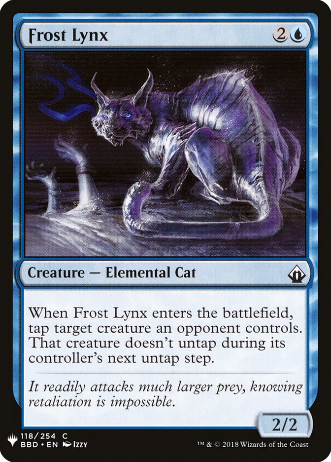 Frost Lynx [Mystery Booster] | Fandemonia Ltd