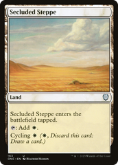 Secluded Steppe [Phyrexia: All Will Be One Commander] | Fandemonia Ltd